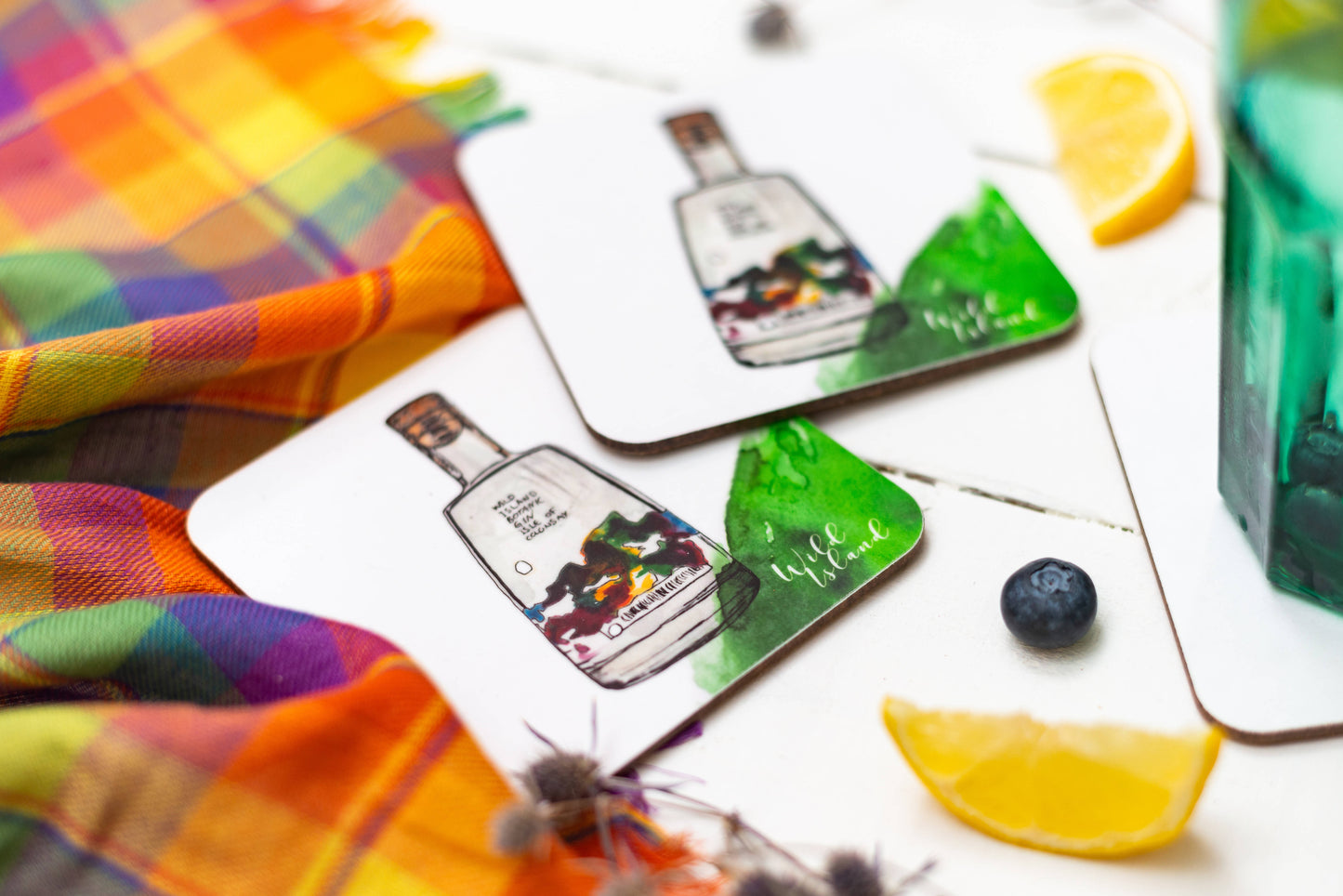 Scottish Gin Coasters