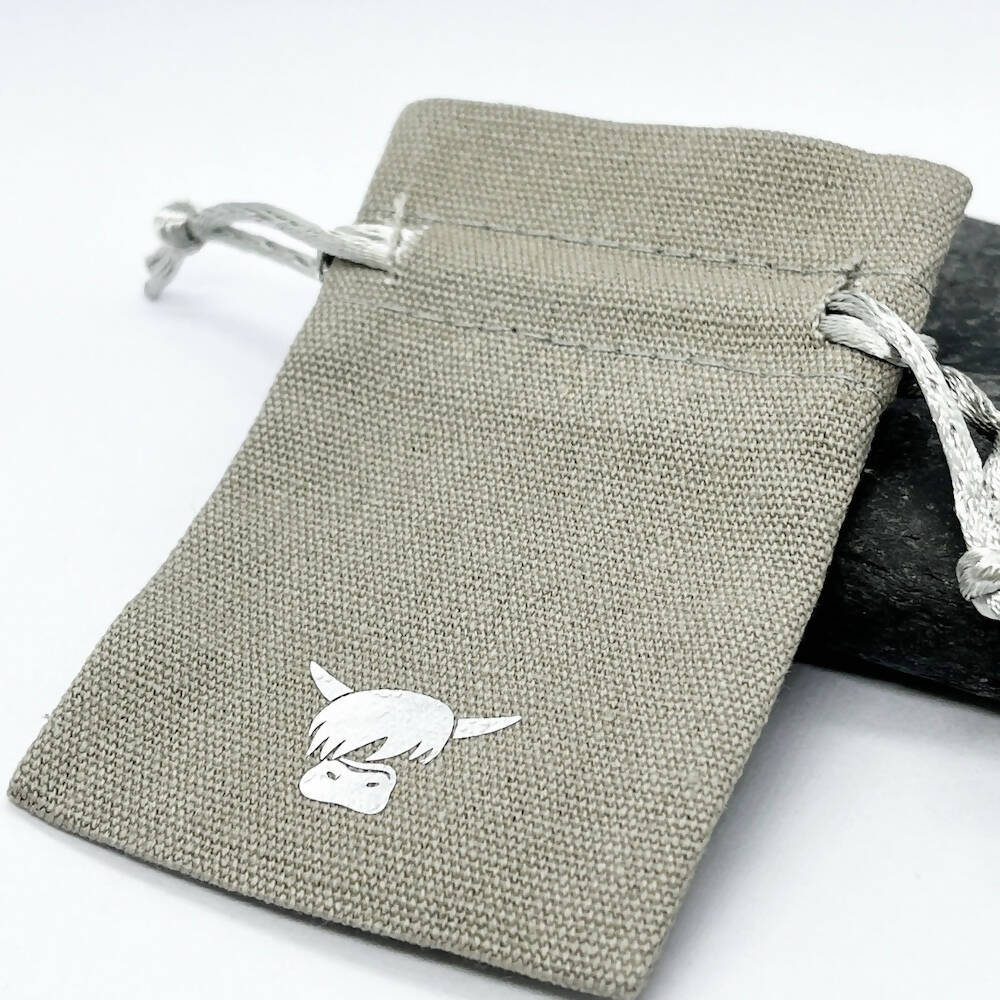 Hand Painted Christmas Pudding Earrings