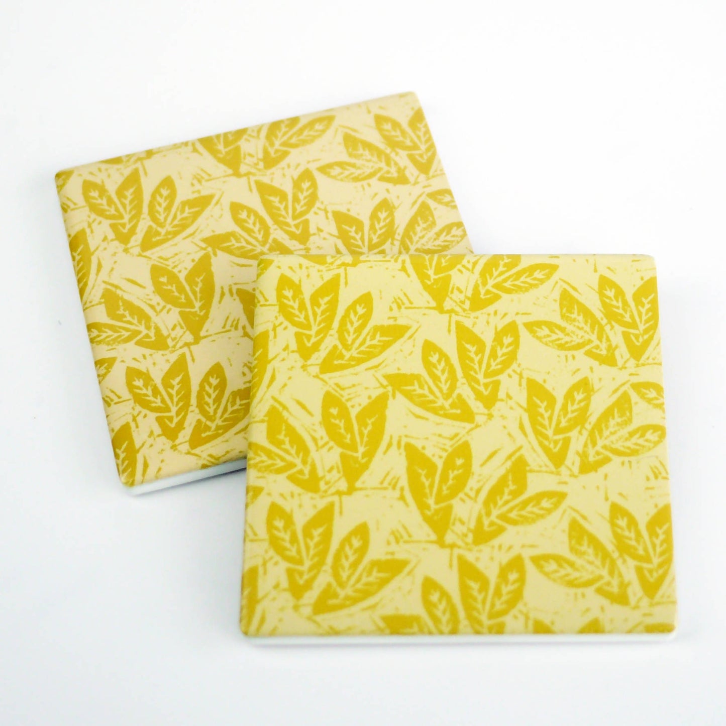 Nature Pattern Ceramic Coasters