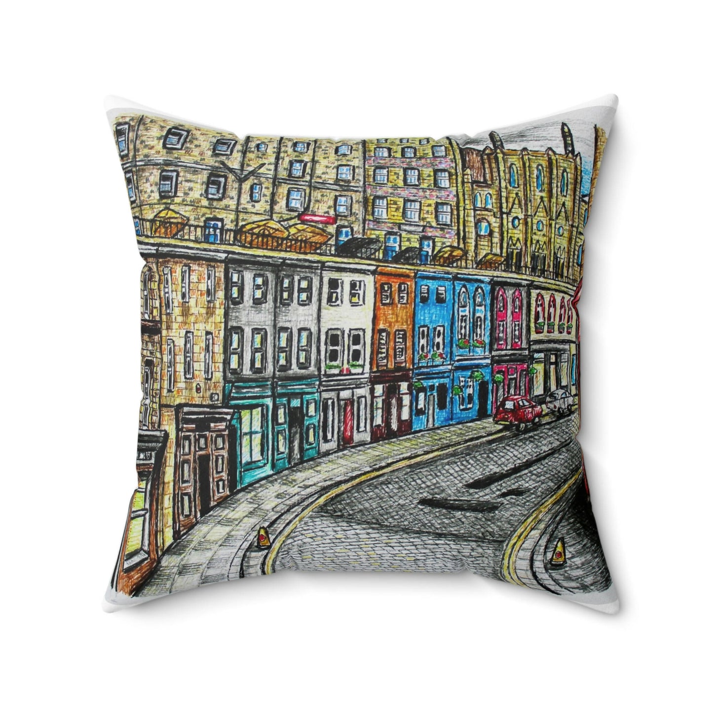 Edinburgh Victoria Street Indoor Decorative Cushion