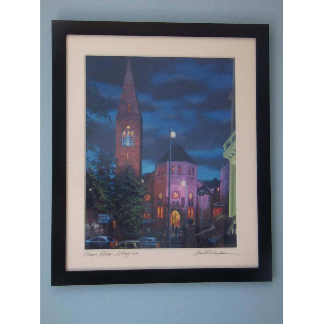 Oran Mor, Glasgow. Art Print.