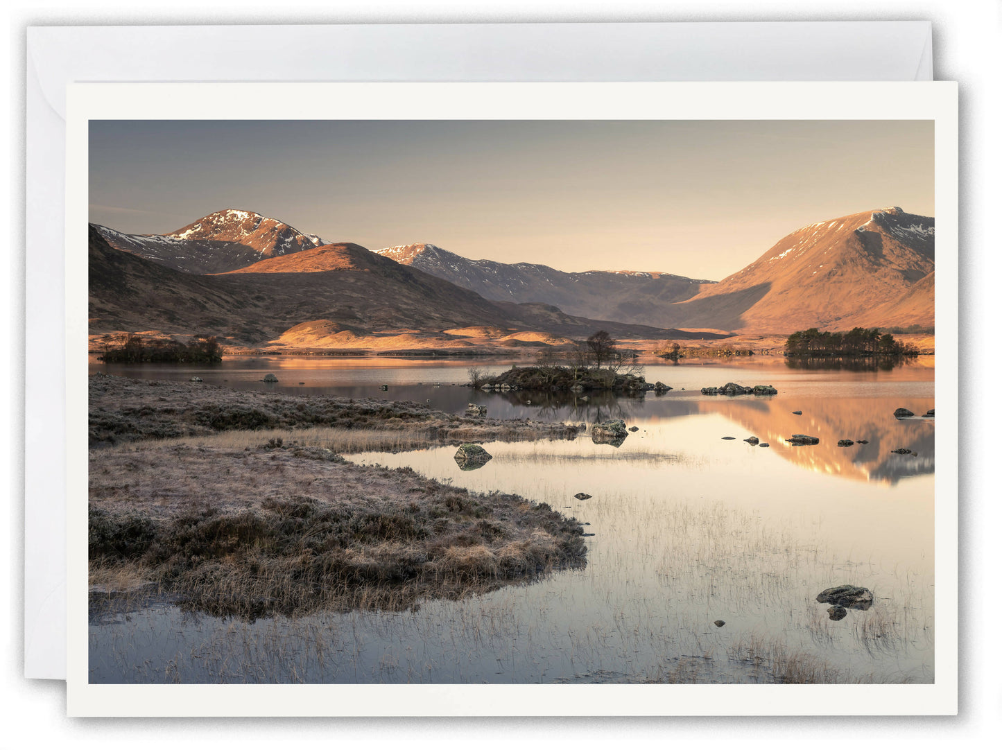 Rannoch Moor, Highlands - Scotland Greeting Card - Blank Inside