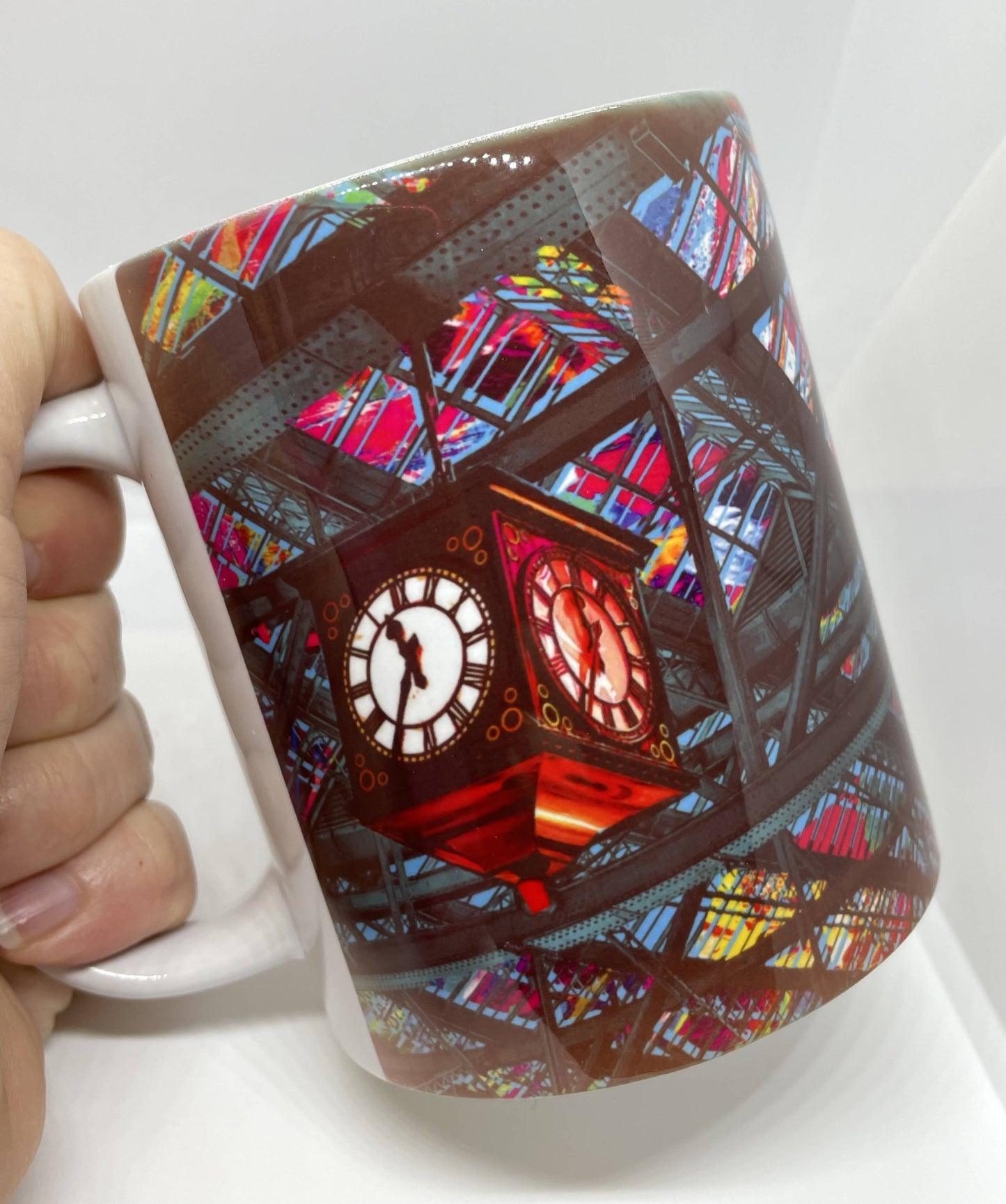 Central Station Clock Mug