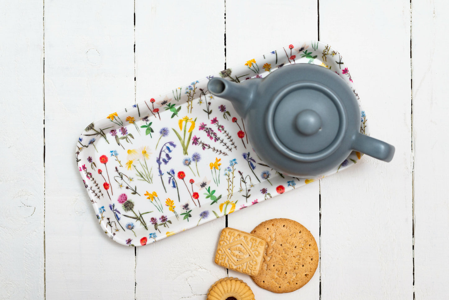 Wildflowers Watercolour Snack Tray