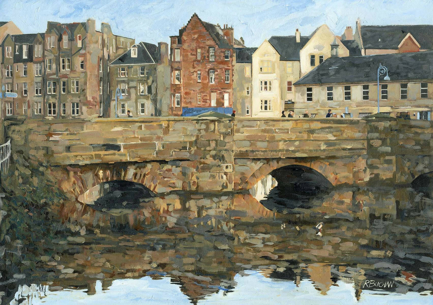 Coalport Bridge giclée print