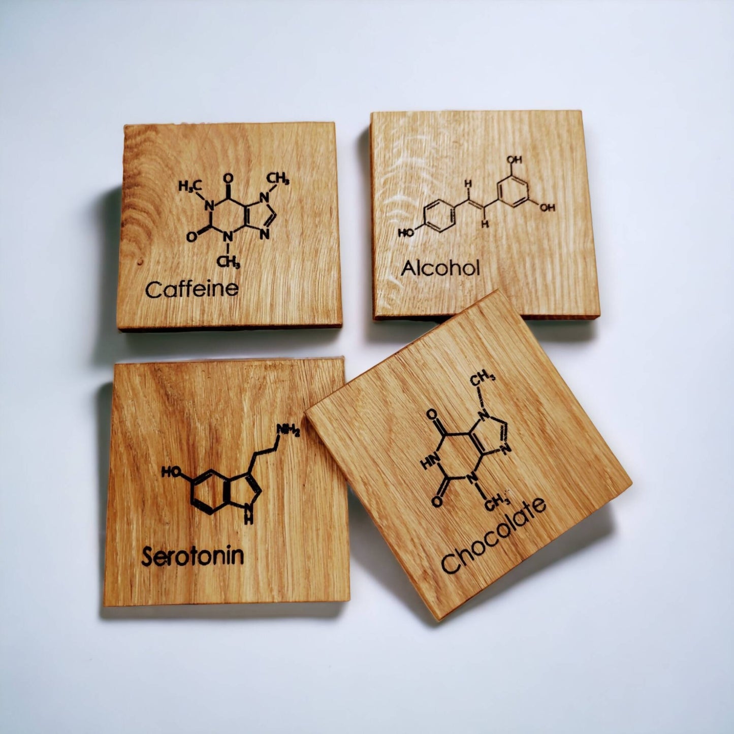 The BEST Molecules coaster set