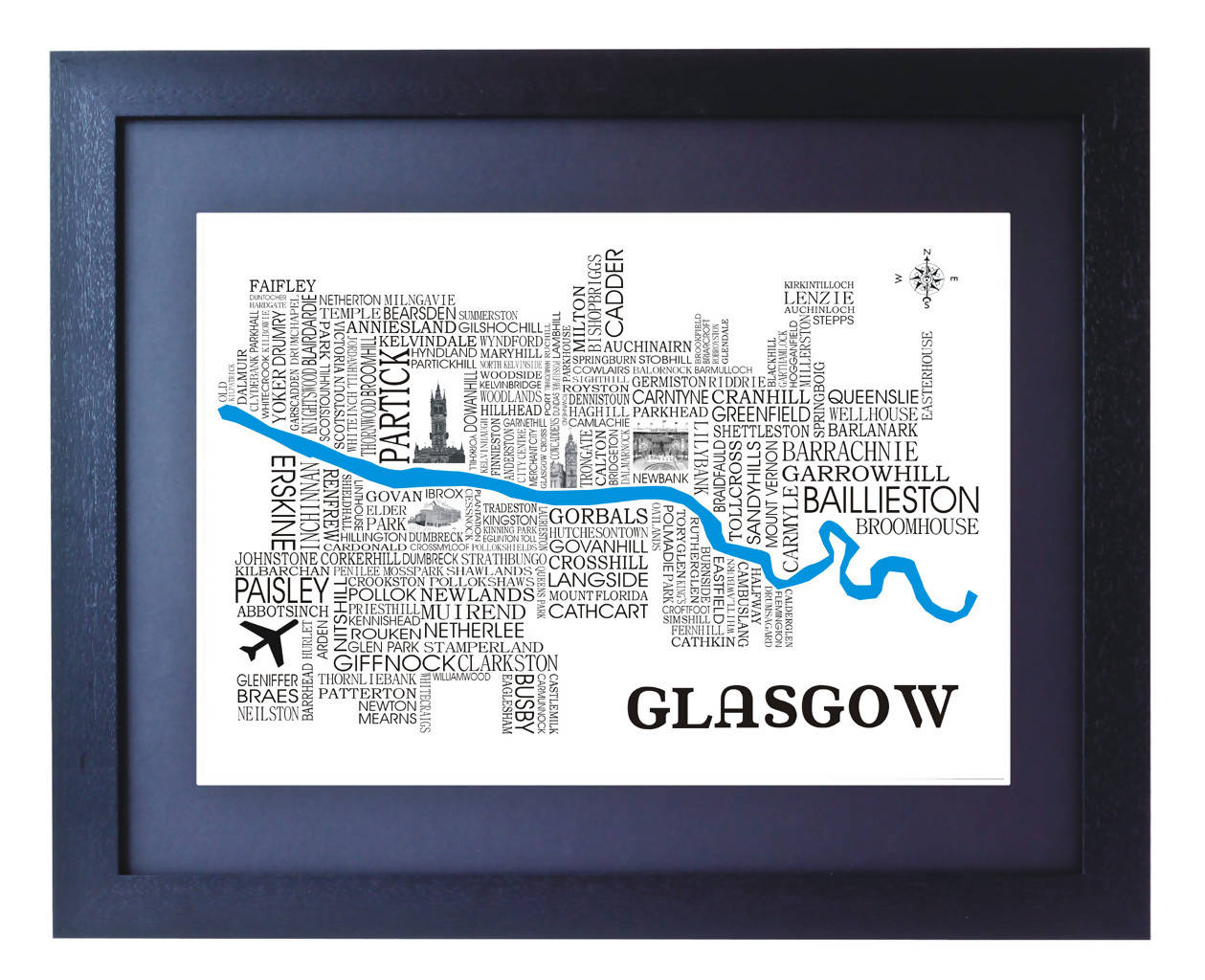 Glasgow Word Map