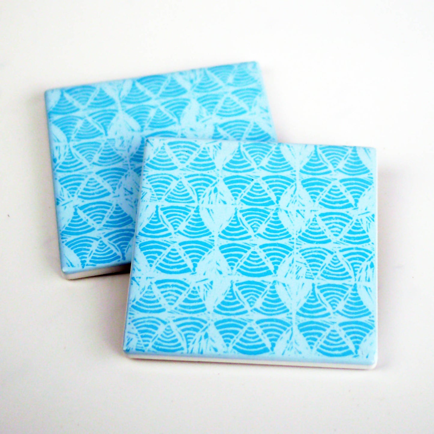 Nature Pattern Ceramic Coasters