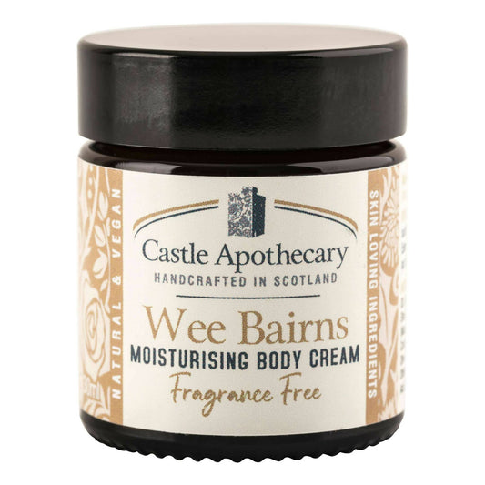 Wee Bairns Fragrance Free Natural Skincare Gift Set for Delicate, Dry & Sensitive Skin with Scottish Oats & Scottish Honey