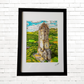 Framed Wallace Monument Print