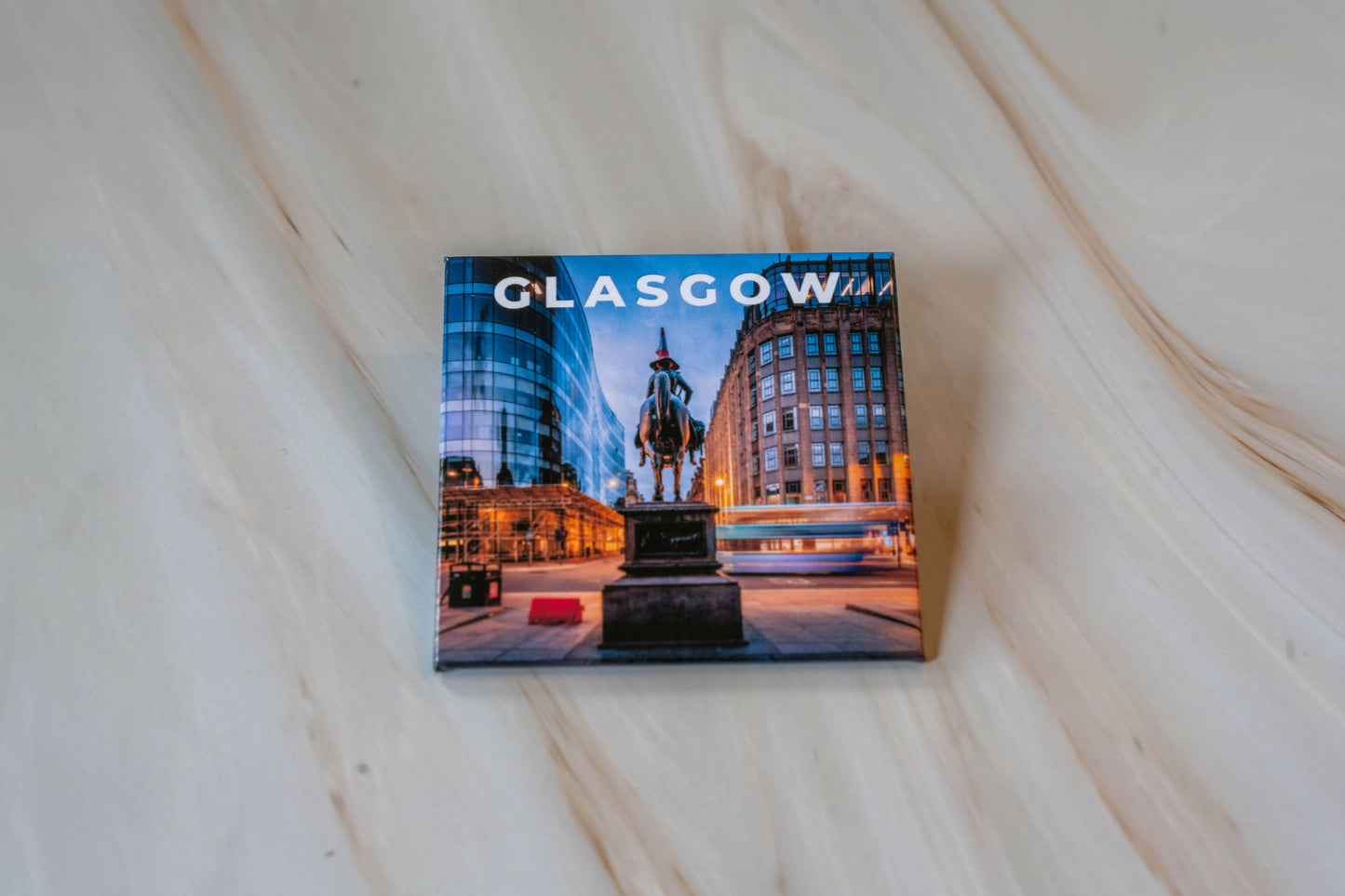 Bonnie Glasgow Photo Fridge Magnet | Scottish Photography Souvenir