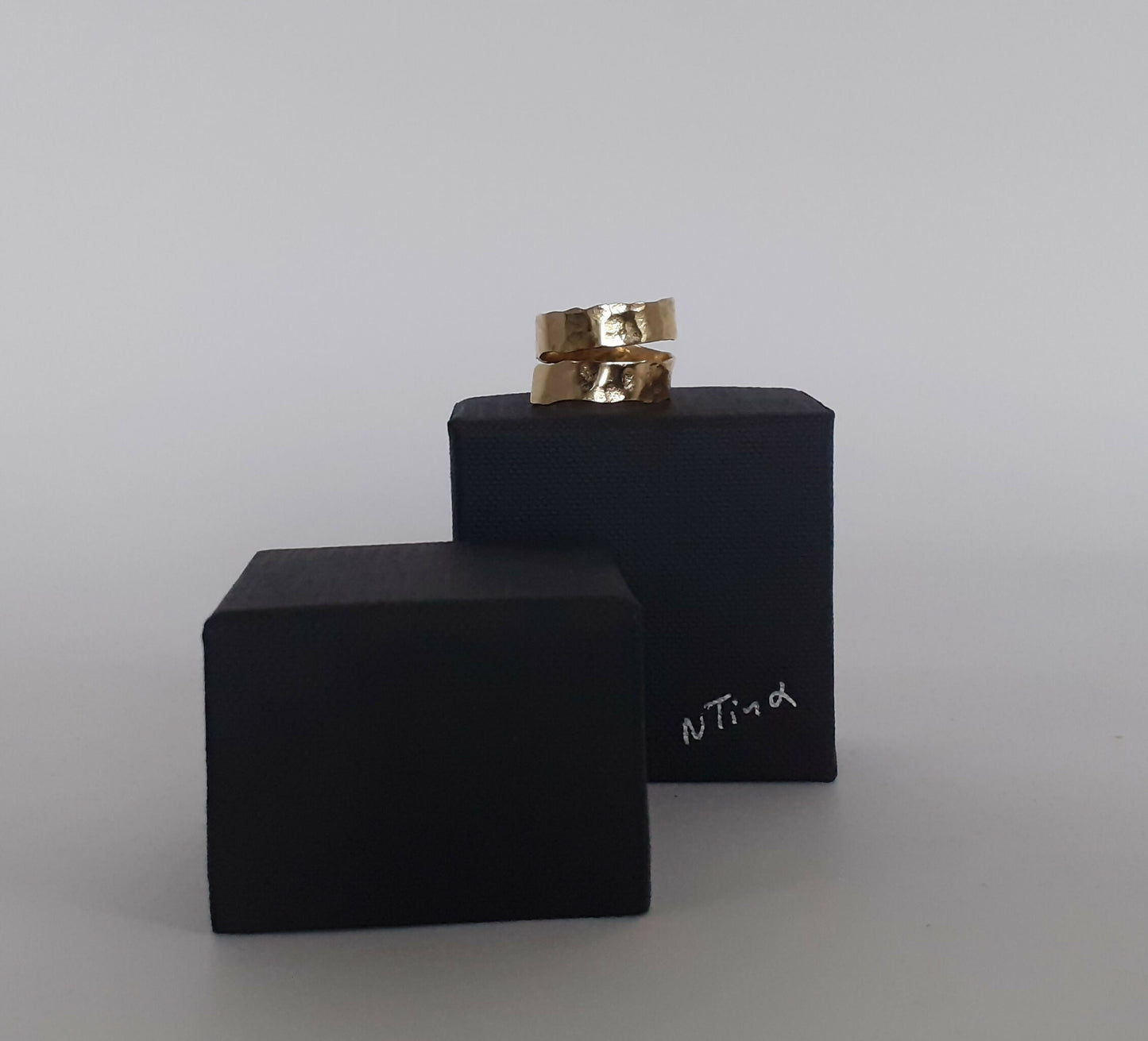 Adjustable Ring Snake brass/copper/silver #5