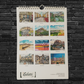 Limited Edition Edinburgh A4 Wall Calendar