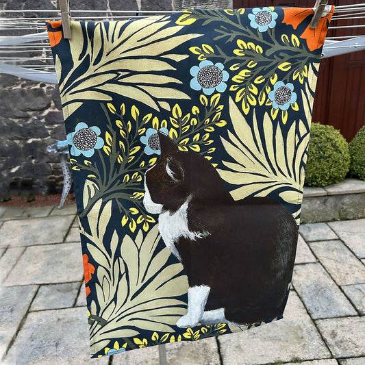 Cat Tea Towel
