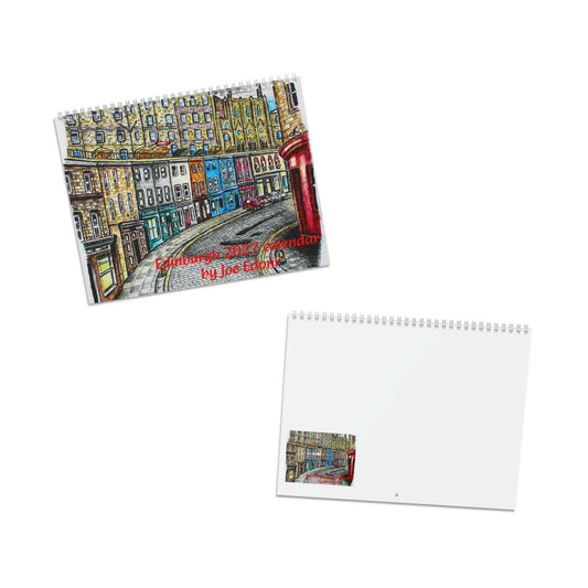 Edinburgh 2027 A4 Wall Calendar