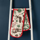 Christmas Reindeer Garden Double Oven Gloves