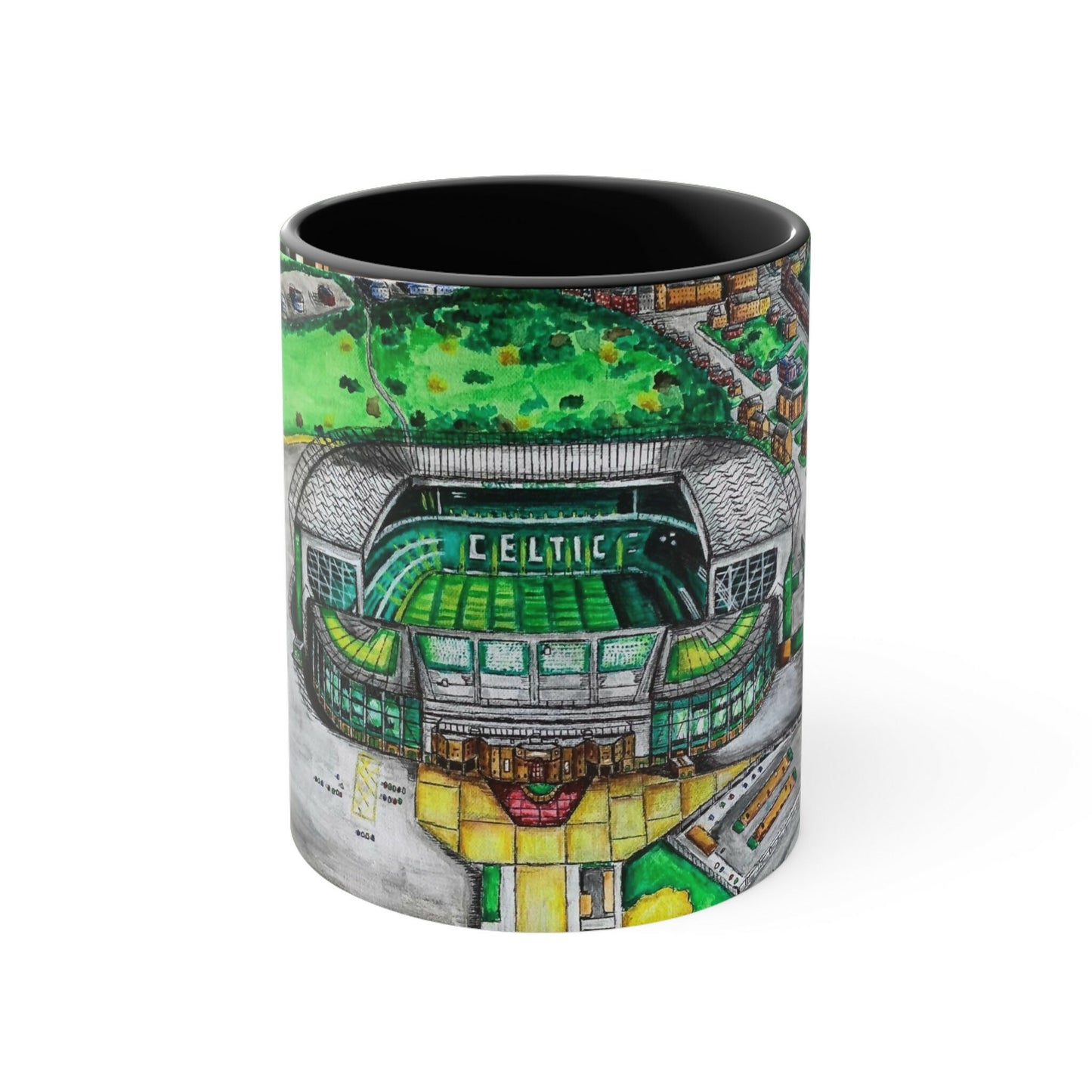 Ceramic 11oZ Mug Celtic Park Design