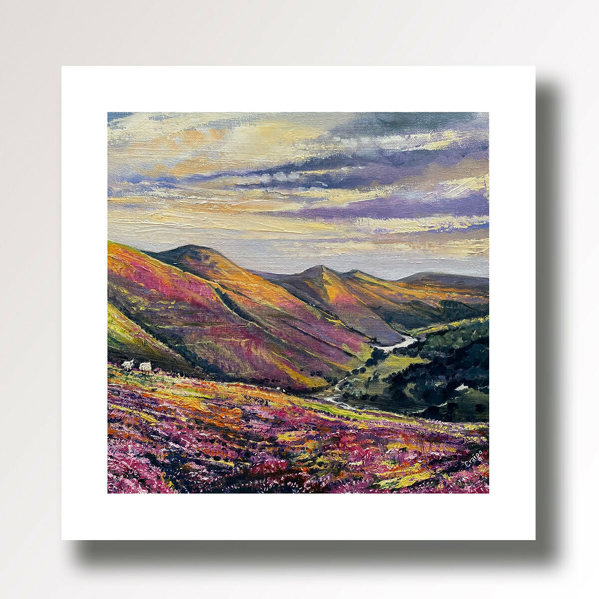 The Pentlands Giclee Fine Art Print from an original oil painting by Edinburgh Artist Craigo
