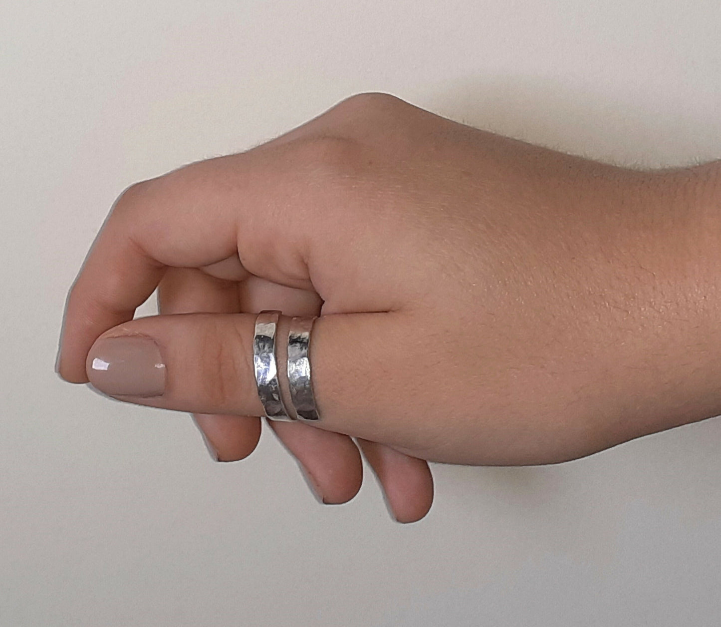 Adjustable Ring Snake brass/copper/silver #5