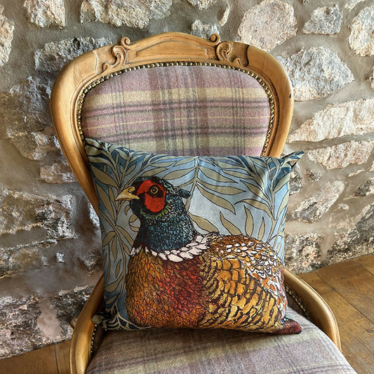 Pheasant Double Sided Cushion Cover