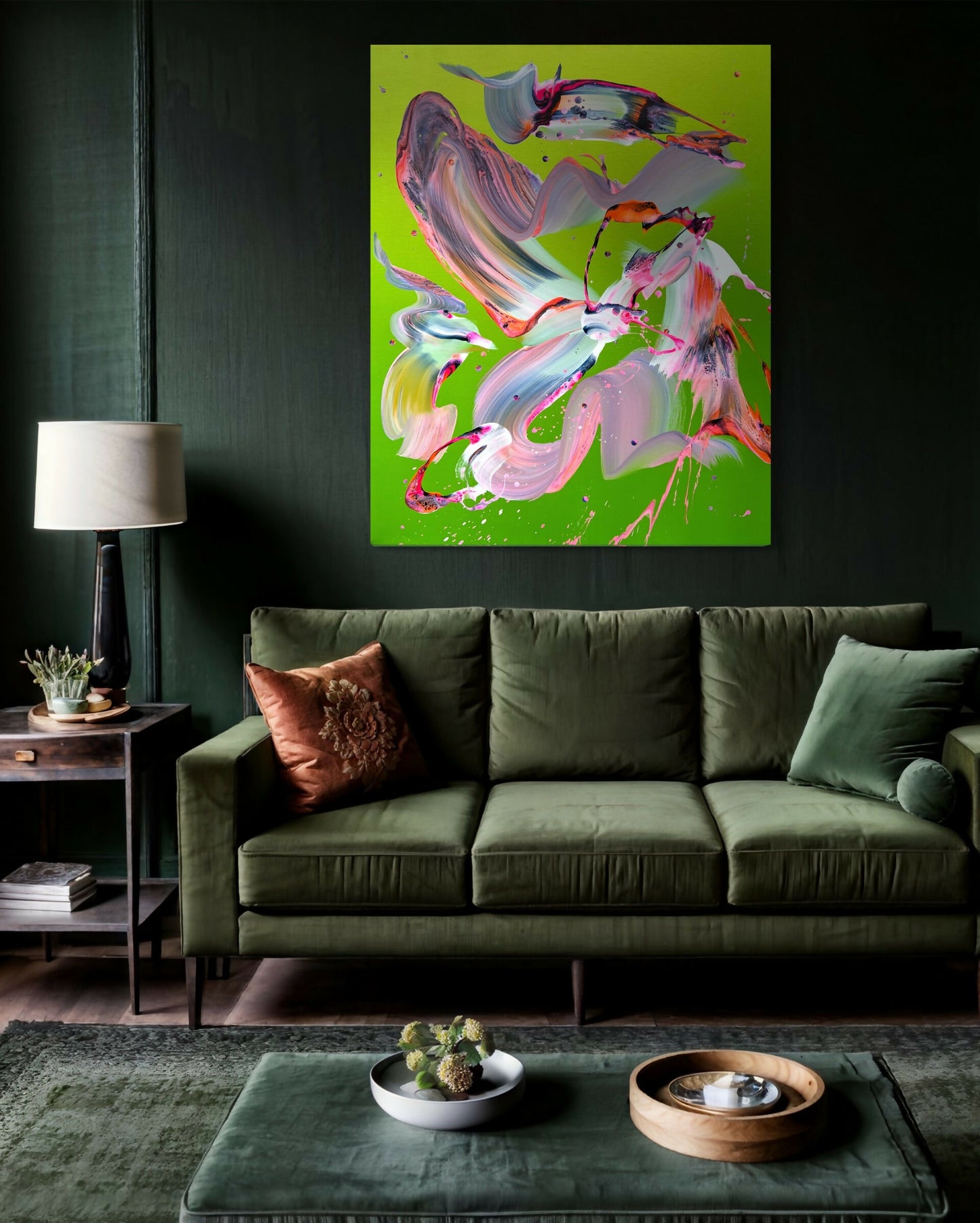 Original Painting on Canvas "The Grand One"