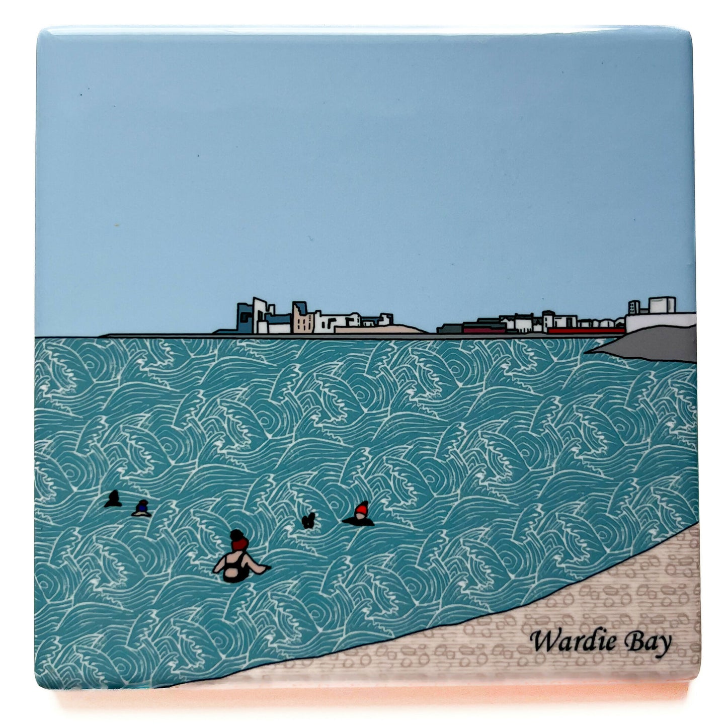 Edinburgh By The Sea Ceramic Coasters