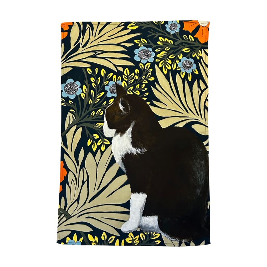 Cat Tea Towel
