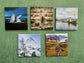 Scotland Fridge Magnet Set | Set of 5 Scottish Landscapes & Icons | Photography Magnets | Scotland Gift