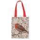 Christmas Robin Shopper Tote Bag