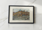 Glasgow Union Corner Building, Framed Art Print