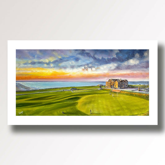 St Andrews Old Course, Last Round - Giclée Fine Art Print