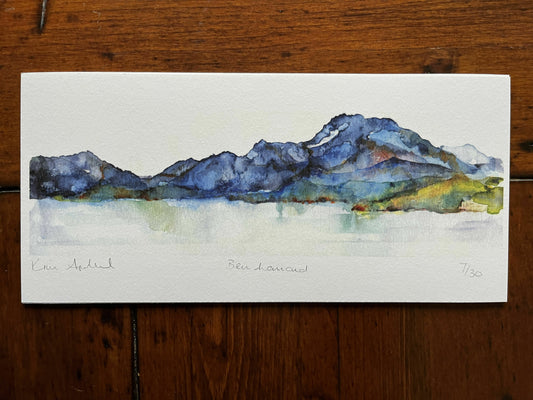 Ben Lomond - Limited Edition Giclee Print on quality Hahnemühle paper