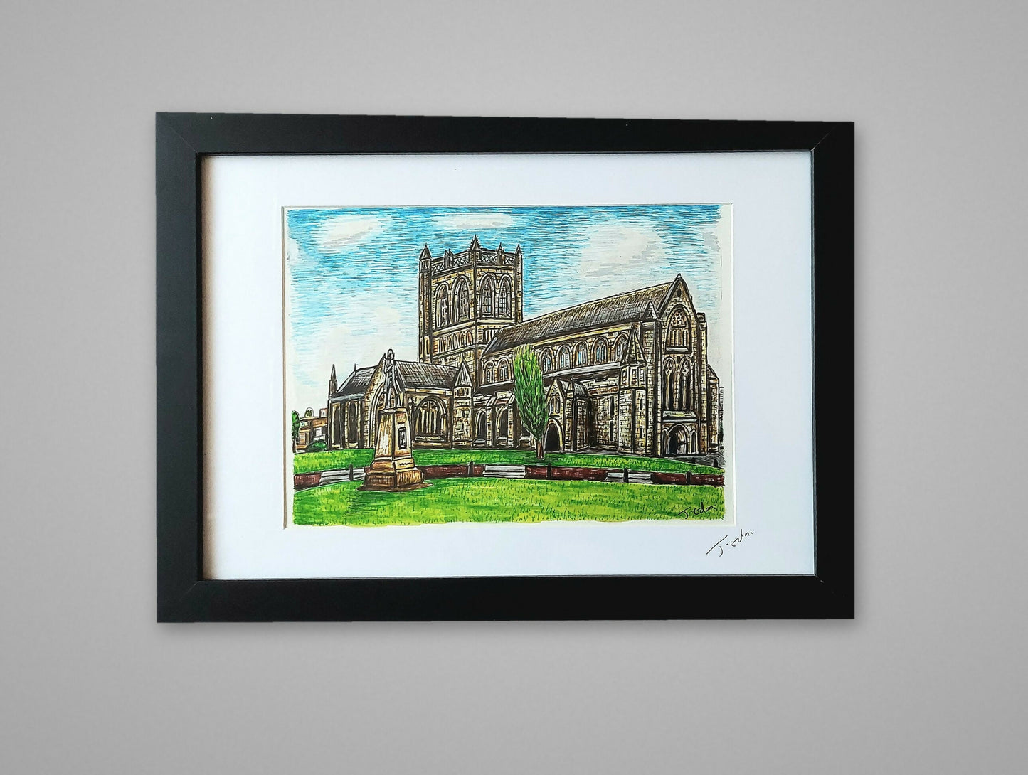 Paisley Abbey, Framed Art Print