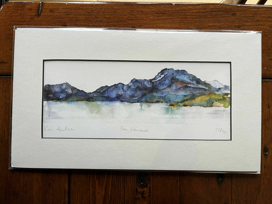 Ben Lomond - Limited Edition Giclee Print on quality Hahnemühle paper