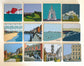 Edinburgh Suburbs Ceramic Coasters