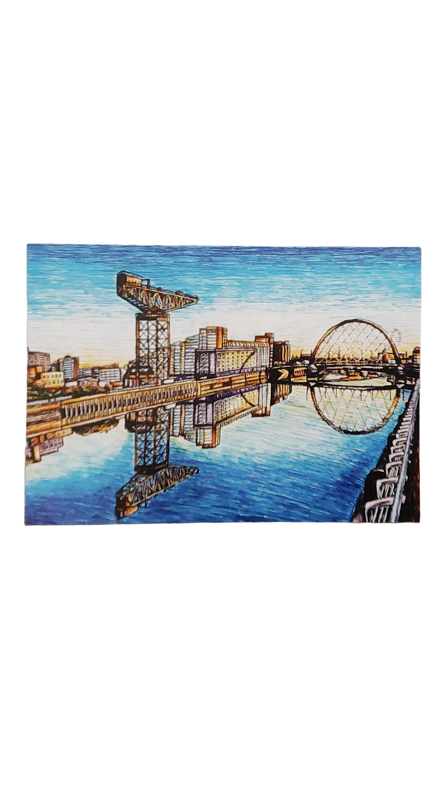 Glasgow Postcards- A6 size (Art, travel, Scotland)