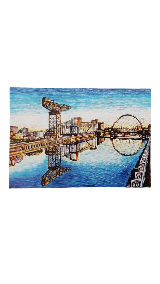 Glasgow Postcards- A6 size (Art, travel, Scotland)