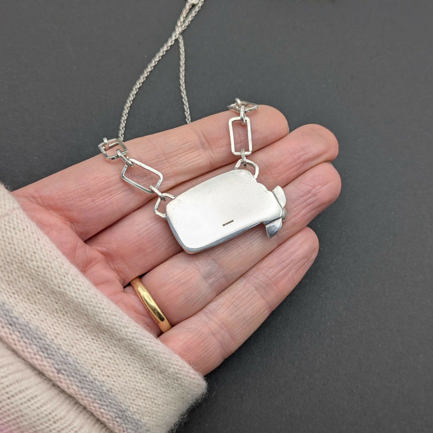 Edinburgh Royal Mile Cobblestone Necklace