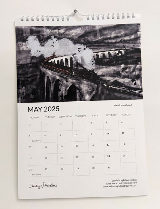 Scotland 2025 Calendar