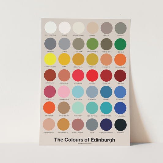 Colours print mockup