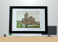 Paisley Coats Memorial Church, Framed Art Print