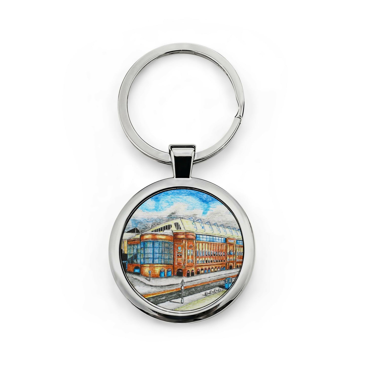 Ibrox, Rangers FC Football Keyring