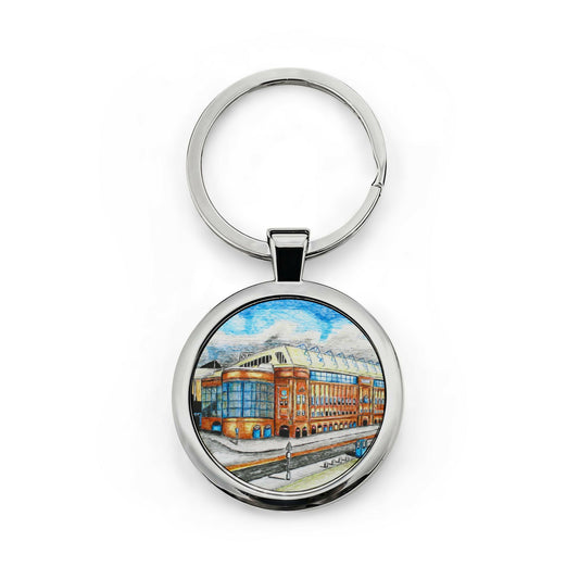 Ibrox, Rangers FC Football Keyring