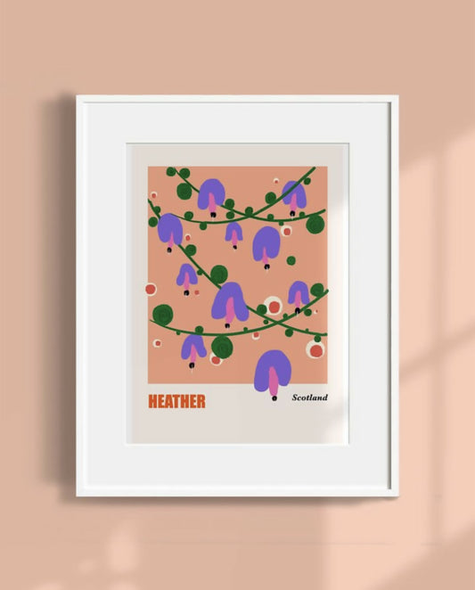 Heather Art Print- Unframed