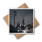Midnight view of Glasgow Cathedral Greeting card