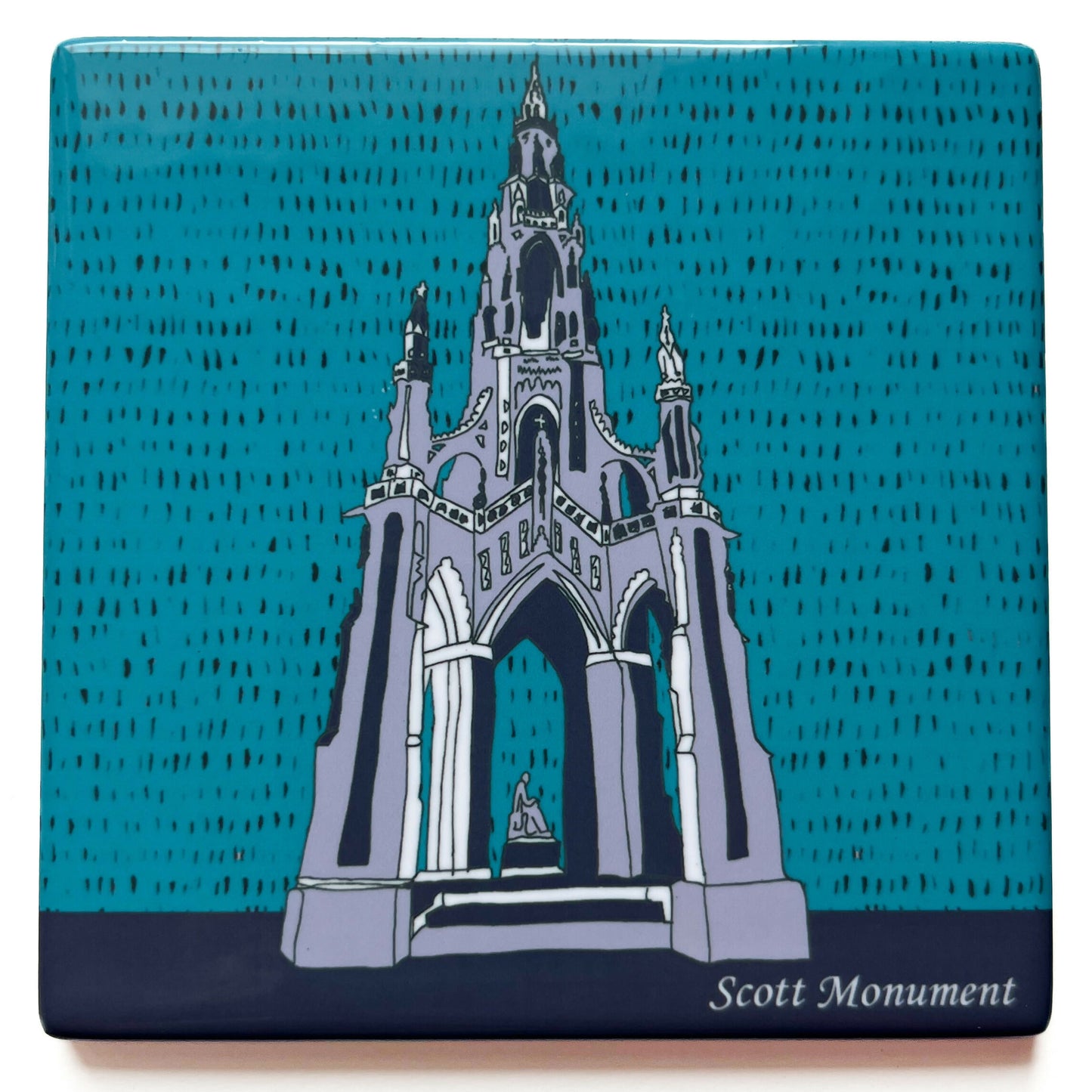 Edinburgh Landmarks Ceramic Coasters