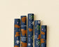 Scottish Highland Coo Gift Wrapping Paper | Set of 3 Sheets | Scottish Slang Design