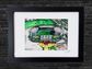 Celtic Park aerial view, football Art Print