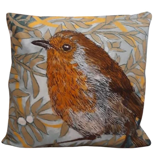 Robin Double Sized Cushion Cover