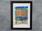 The Granary Pub Glasgow Framed Art Print